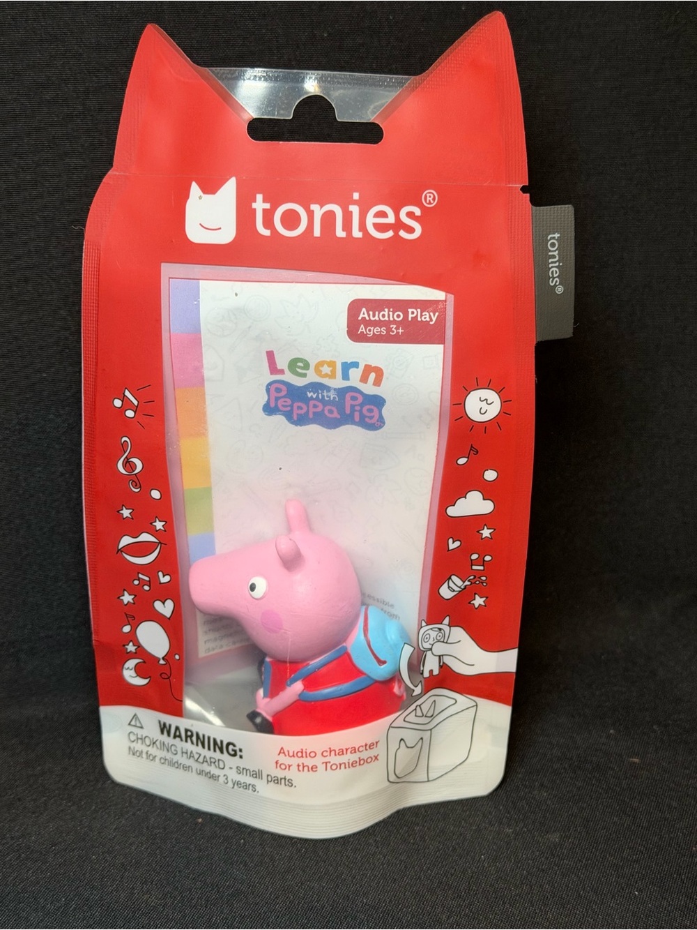 tonies Toniebox Audio Play Character Figure Learn with Peppa Pig 2023